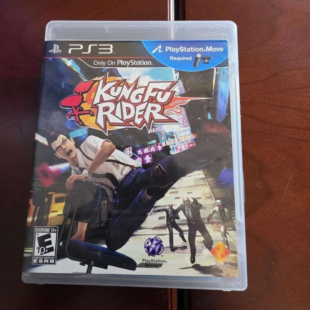 Kung Fu Rider PS3 game CIB